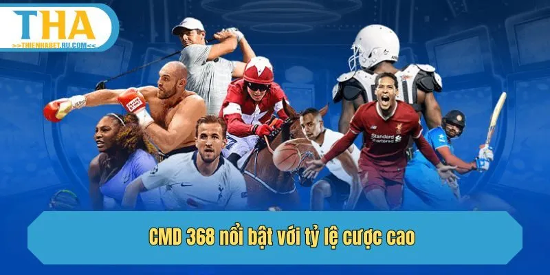 CMD 368 nổi bật với tỷ lệ cược cao